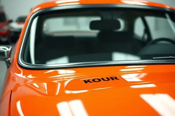 Modern vehicle paint restoration showing color matching excellence